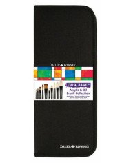 Collection de 10 pinceaux Daler Rowney pour huile et acrylique