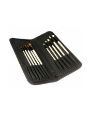 Collection de 10 pinceaux Daler Rowney pour huile et acrylique