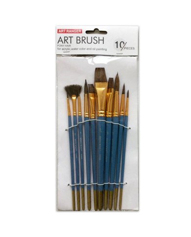 Set de 10 pinceaux ART RANGERS Set de 10 pinceaux ART RANGERS