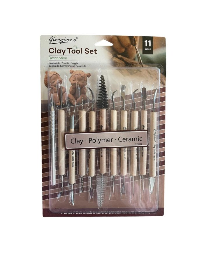 Ensemble de 11 outils de sculpture