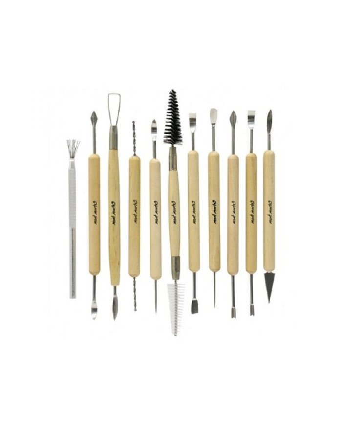 Ensemble de 11 outils de sculpture