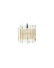 Ensemble de 11 outils de sculpture