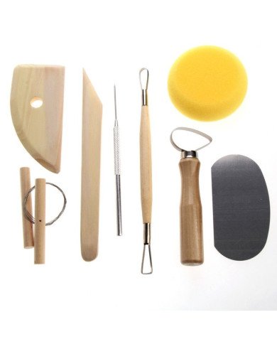 Kit d'outils de poterie
