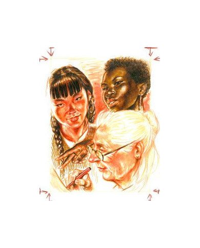 Encre de Chine Pitt Artist Pen Brush pochette de 6, Portrait Faber-Castell Encre de Chine Pitt Artist Pen Brush pochette de 6, Portrait Faber-Castell