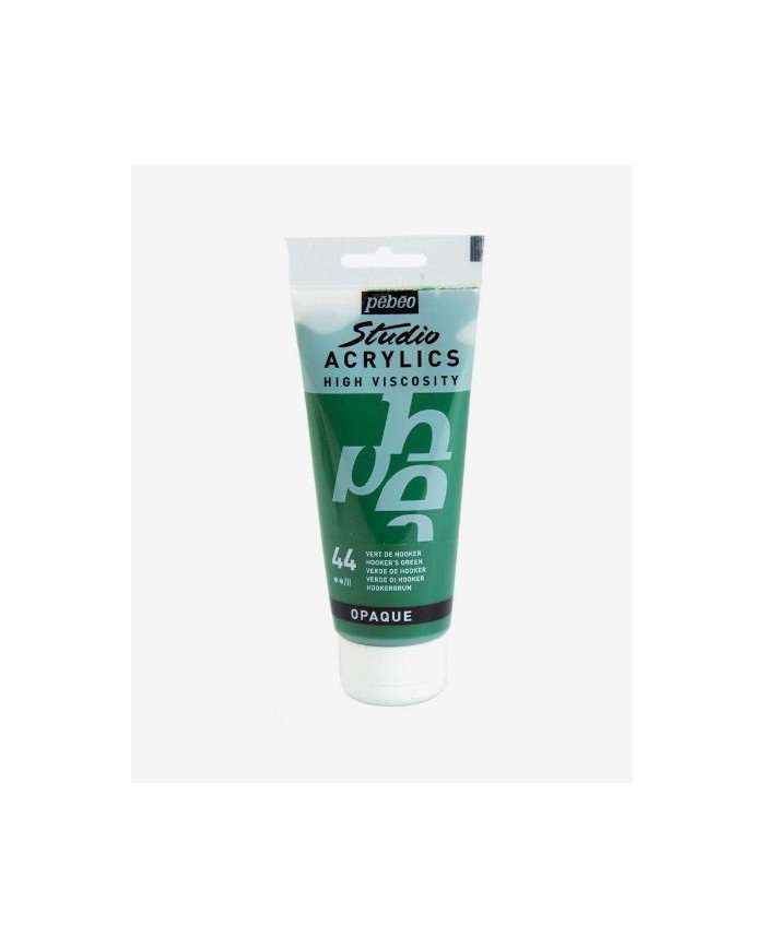 Acrylique Fine Studio 100 ml Vert de Hooker Pébéo