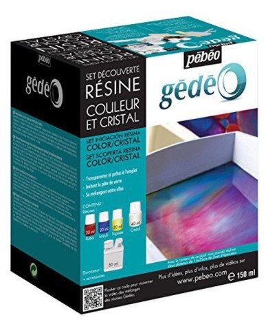 Set découverte Résine couleur et cristal Gédéo Set découverte Résine couleur et cristal Gédéo