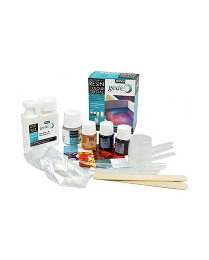 Set découverte Résine couleur et cristal Gédéo