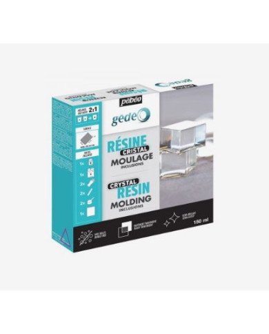 Gédéo Kit Résine Cristal 150 ml - Pébéo Gédéo Kit Résine Cristal 150 ml - Pébéo