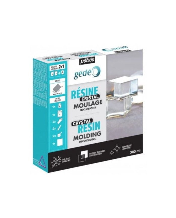 Gédéo Kit Résine Cristal 300 ml