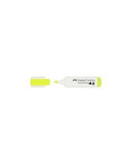 Feutre textile jaune fluo Faber-Castell