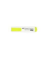 Feutre textile jaune fluo Faber-Castell