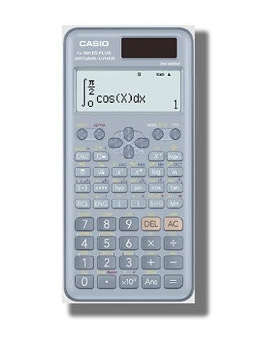 Calculatrice Scientifique FX-991ES Plus-2 - 417 Fonctions, Piles Bouton, écran Haute Définition, Pour Lycée Et études Supérieures
