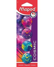Lot de 4 aimants Cosmic Maped