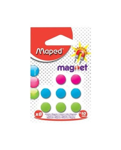 Aimants 10 mm Maped 8 pièces