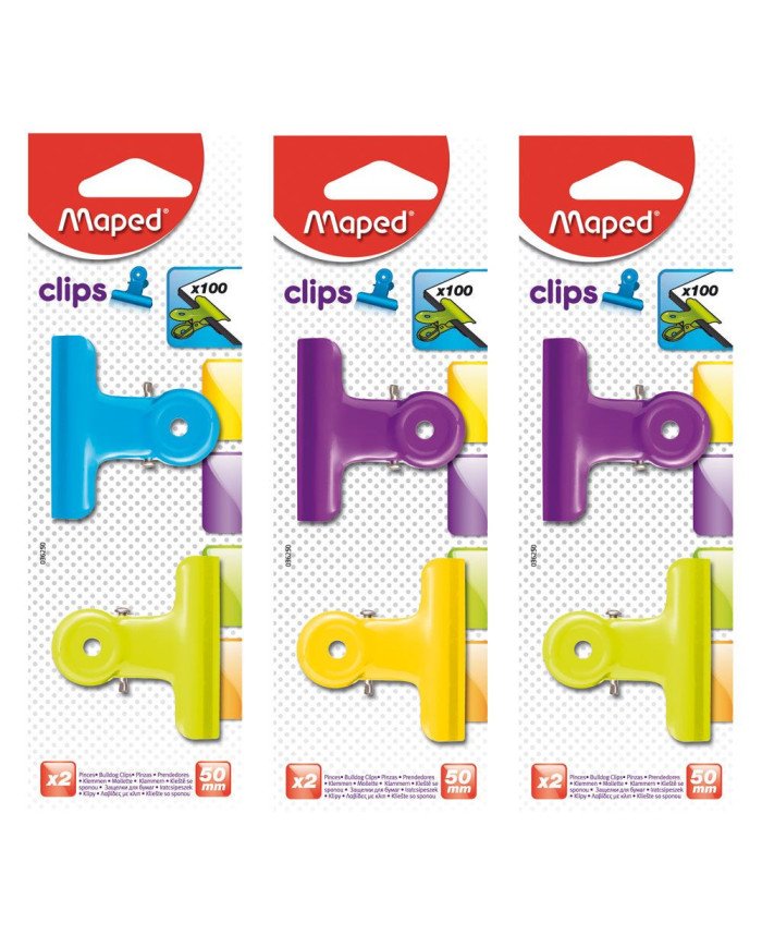 Blister 2 pinces 50mm Maped