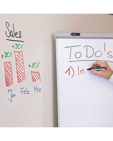 Marqueur tableau blanc et paperboard - orange - 2-3 mm