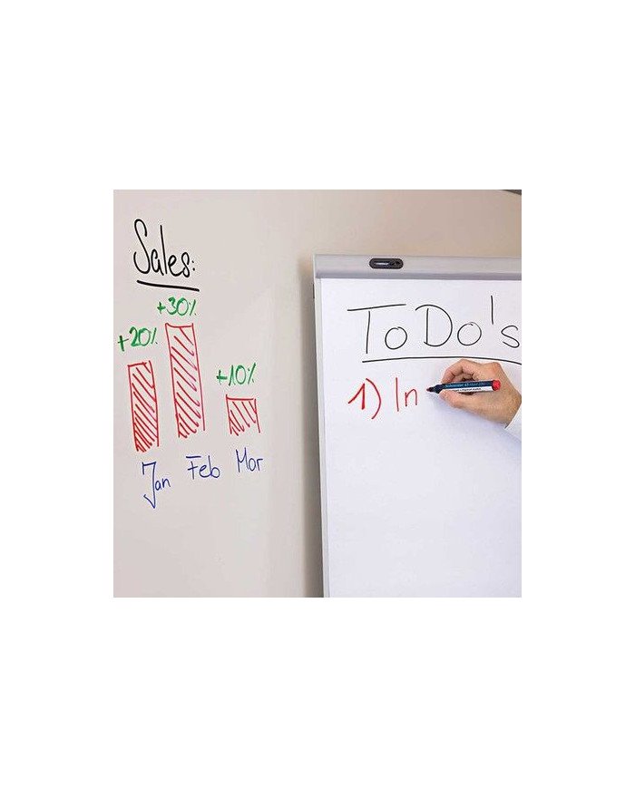 Marqueur tableau blanc et paperboard - orange - 2-3 mm