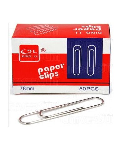 Trombones 78MM paquet de 50