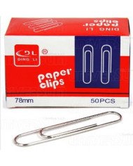 Trombones 78MM paquet de 50