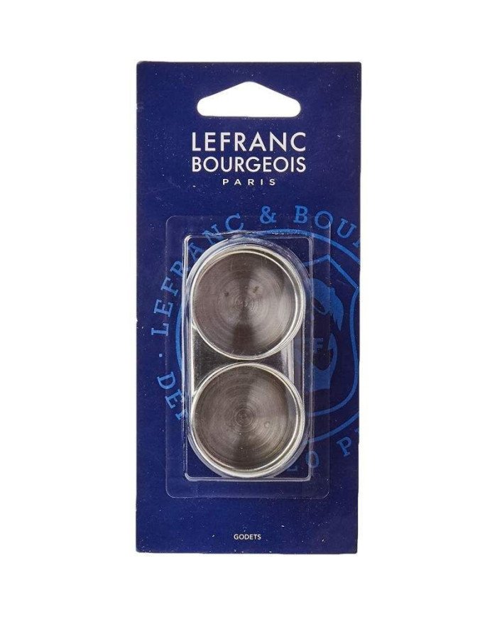 Godet à Palette Double Lefranc&Bourgeois en métal Godet à Palette Double Lefranc&Bourgeois en métal