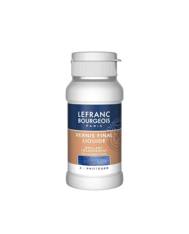 Lefranc Bourgeois Additif Vernis Final Liquide Brillant 120 ml Lefranc Bourgeois Additif Vernis Final Liquide Brillant 120 ml