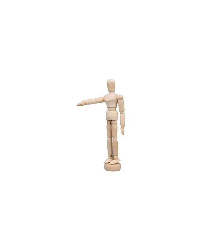 Mannequin en Bois 12CM PINTURA