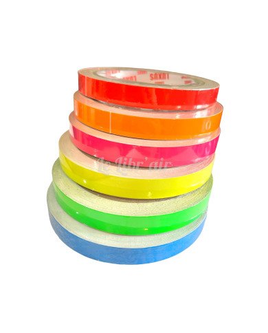Ruban Adhésif Fluorescent 12MM*8M LUXUS Ruban Adhésif Fluorescent 12MM*8M LUXUS