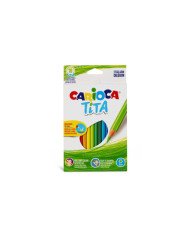 Crayons de couleur TiTa CARIOCA 18 couleurs