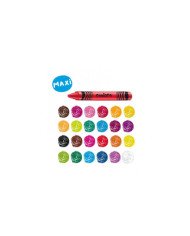 Crayons de Cire 24 Pièces CARIOCA