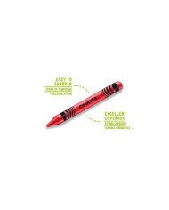 Crayons de Cire 24 Pièces CARIOCA