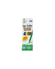Crayons De Cire Plastello 6 Pièces CARIOCA