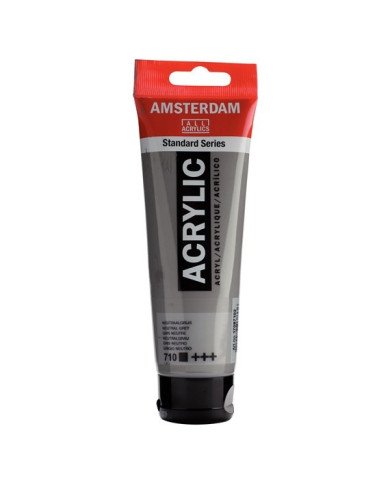 Le Libr'air - Standard Series Acrylique Tube 120 ml Gris Neutre 710 - Amsterdam - Tunisie