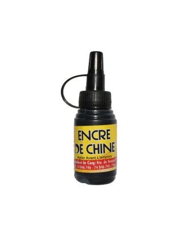 Encre de Chine LE COQ 28ml Encre de Chine LE COQ 28ml