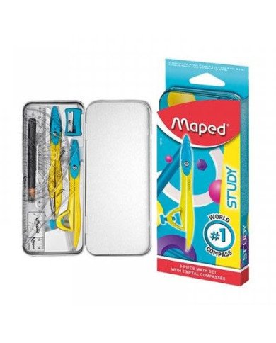 Math set Study Pop 9 Pièces Maped Math set Study Pop 9 Pièces Maped