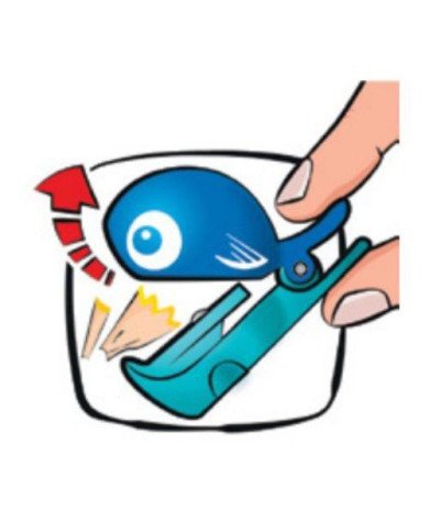 Taille-Crayon Maped Croc Croc Easy 1 Trou Taille-Crayon Maped Croc Croc Easy 1 Trou