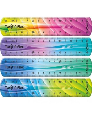 Règle Twist'n Flex 15CM MAPED