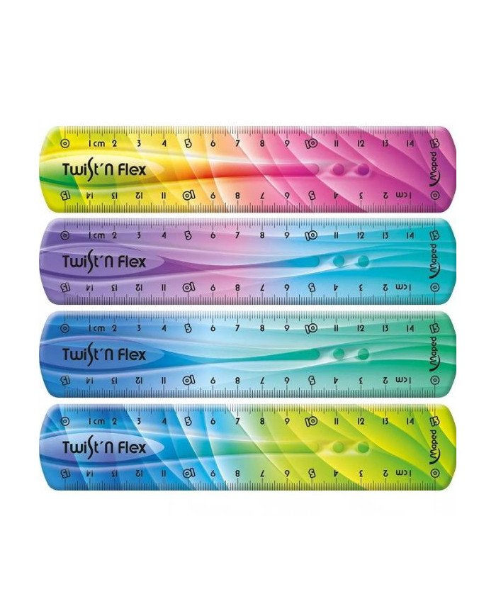 Règle Twist'n Flex 15CM MAPED