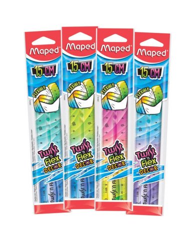 Règle Twist'n Flex 15CM MAPED