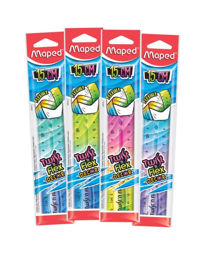 Règle Twist'n Flex 15CM MAPED