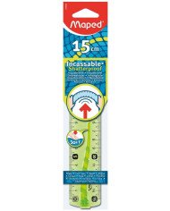 Règle plate 15CM Incassable MAPED