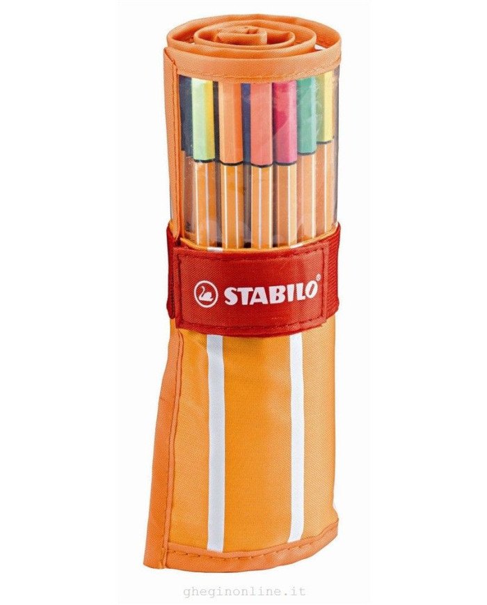 STABILO point 88 Rollerset de 25+5 Néon
