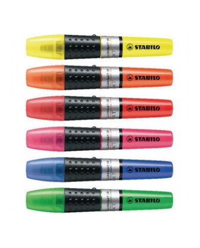 Stabilo Pochette De 6 Surligneurs Luminator Assortis