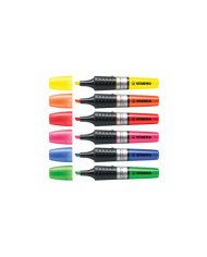 Stabilo Pochette De 6 Surligneurs Luminator Assortis Stabilo Pochette De 6 Surligneurs Luminator Assortis