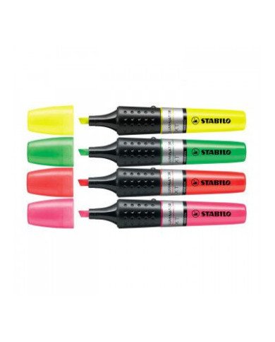 Stabilo Pochette De 4 Surligneurs Luminator Assortis Stabilo Pochette De 4 Surligneurs Luminator Assortis