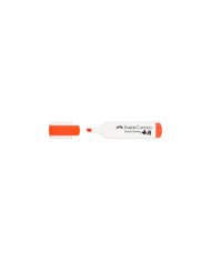 Feutre textile orange fluo Faber-Castell