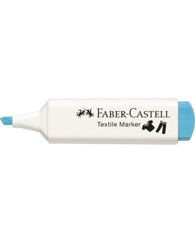Feutre textile bleu ciel Faber-Castell Feutre textile bleu ciel Faber-Castell