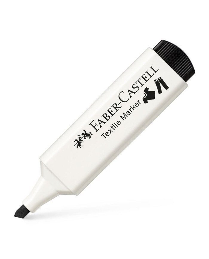 Marqueur textile noir Faber-Castell
