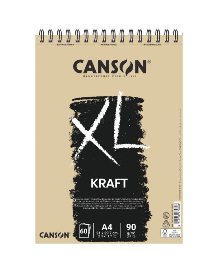Le Libr'air - CANSON XL Kraft A4 90g - Tunisie
