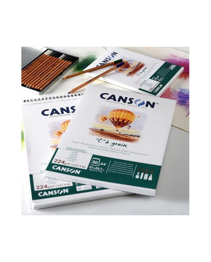 Le Libr'air - CANSON "C" à grain A5 224 g/m - Tunisie