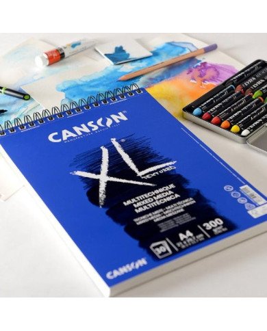 Le Libr'air - CANSON XL Mixed Media Textured A4 - 300g - Tunisie Le Libr'air - CANSON XL Mixed Media Textured A4 - 300g - Tunisie